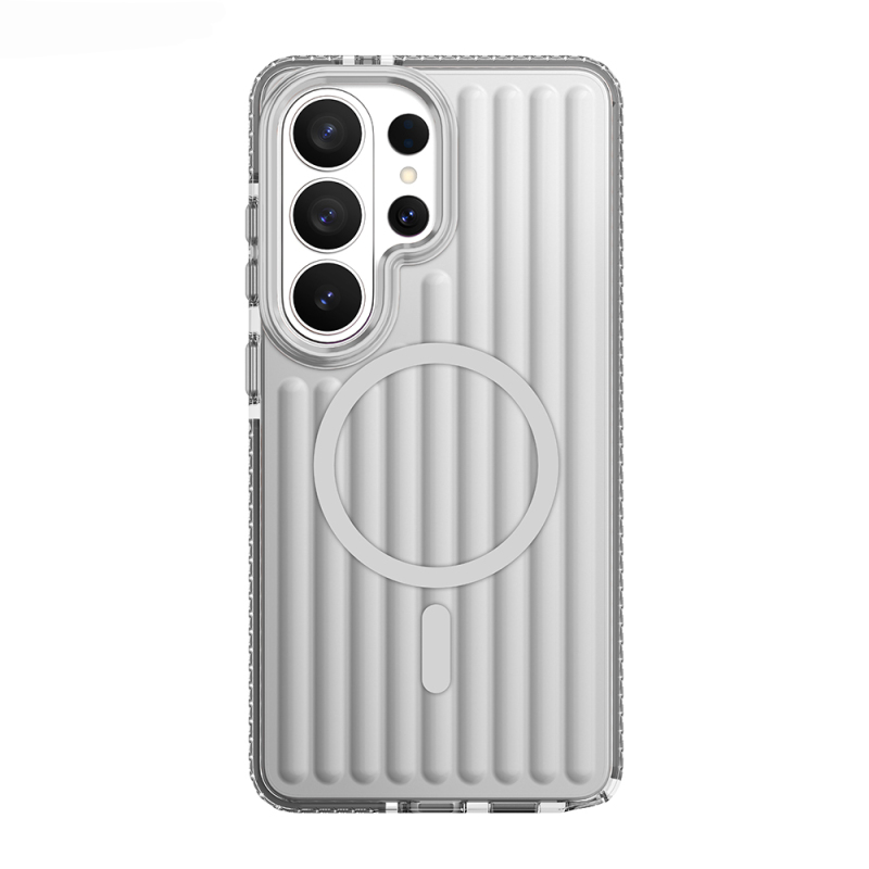 Galaxy S26 Ultra Case M-safe Charging Enabled Cutout Design Mutural Luggage Series Cover - 3