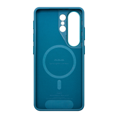 Galaxy S26 Ultra Case M-safe Charging Enabled Pitaka Tactile Woven Sunset-Moonrise Aramid Cairn Series Cover - 17