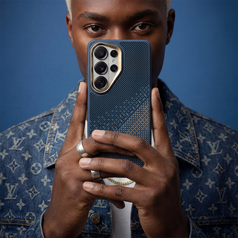 Galaxy S26 Ultra Case M-safe Charging Enabled Raptic Aramid Skin Dual Series Cover - 8