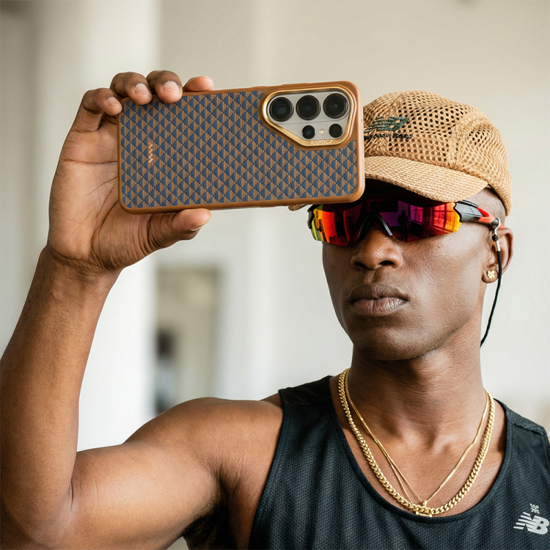 Galaxy S26 Ultra Case M-safe Charging Enabled Raptic Aramid Skin Dual Series Cover - 19