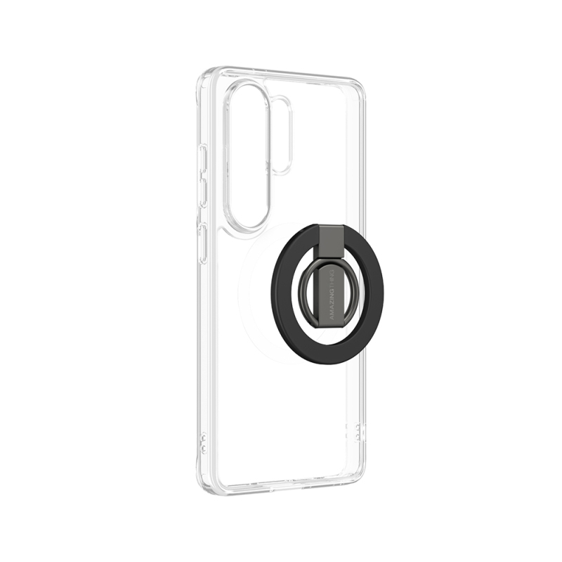 Galaxy S26 Ultra Case M-safe Charging Enabled Ring Stand Amazingthing Minimal Grip Series Cover - 4