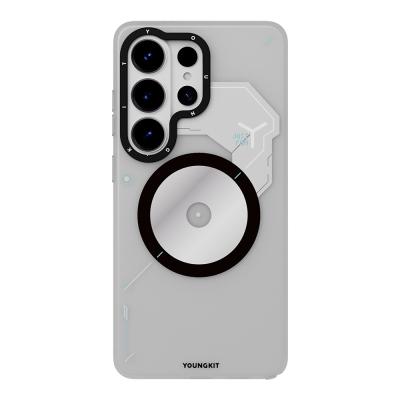 Galaxy S26 Ultra Case M-safe Charging Feature Disc Design Youngkit Disc Battle Cover - 3