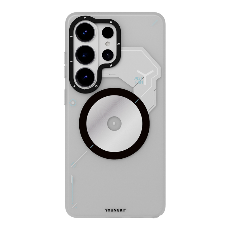 Galaxy S26 Ultra Case M-safe Charging Feature Disc Design Youngkit Disc Battle Cover - 3