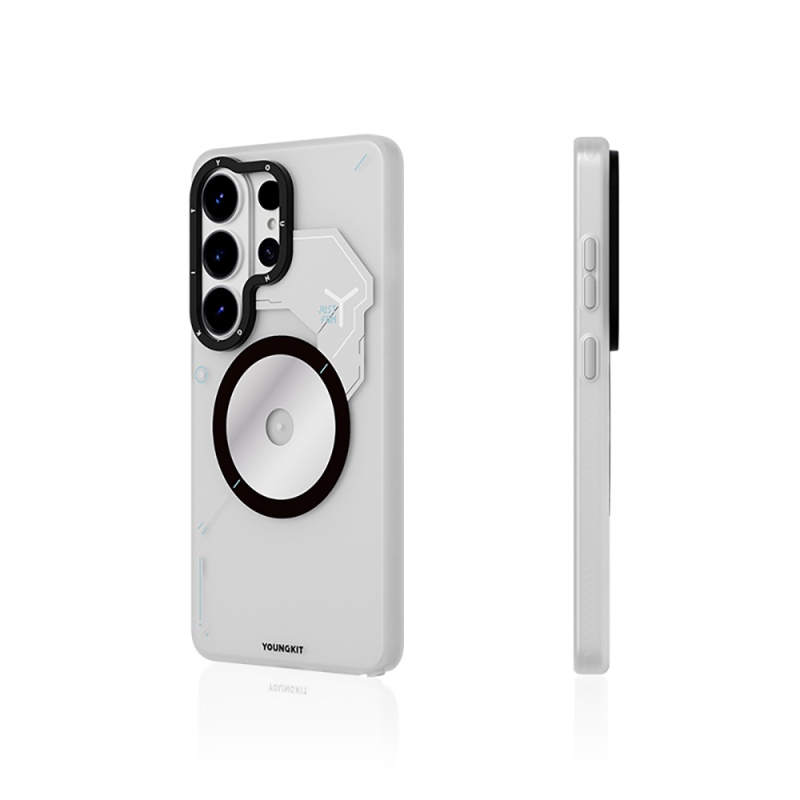 Galaxy S26 Ultra Case M-safe Charging Feature Disc Design Youngkit Disc Battle Cover - 5