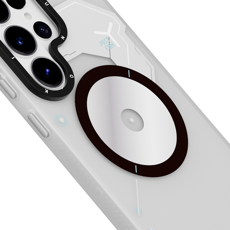 Galaxy S26 Ultra Case M-safe Charging Feature Disc Design Youngkit Disc Battle Cover - 6