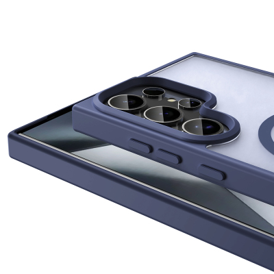 Galaxy S26 Ultra Case M-safe Charging Feature Matte Back Surface Zore Sio Cover - 8