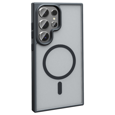 Galaxy S26 Ultra Case M-safe Charging Feature Matte Back Surface Zore Sio Cover - 9