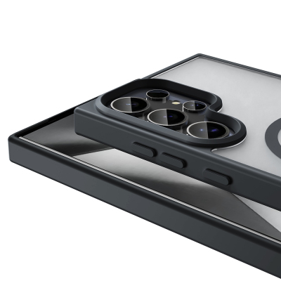 Galaxy S26 Ultra Case M-safe Charging Feature Matte Back Surface Zore Sio Cover - 10