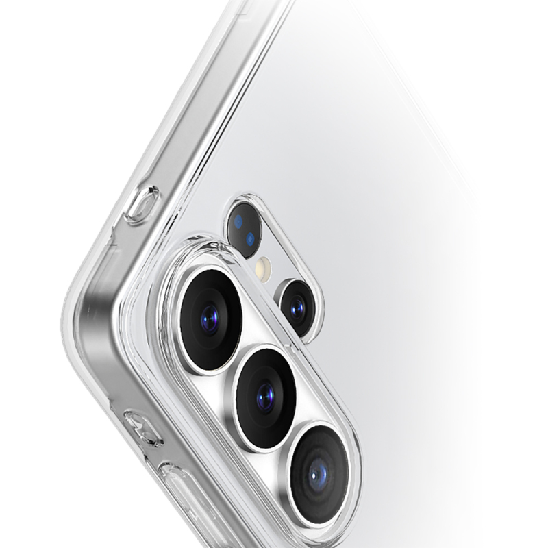 Galaxy S26 Ultra Case M-safe Charging Feature Transparent Hard PC Wlons Pita Cover - 5