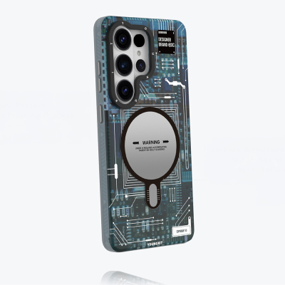 Galaxy S26 Ultra Case M-safe Charging Feature Youngkit 360 Degree Stand Technology Series Cover - 5