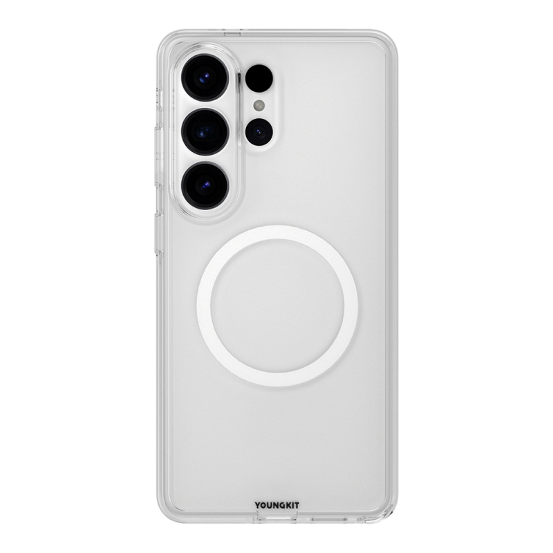 Galaxy S26 Ultra Case M-safe Charging Feature Youngkit Clear Series Cover - 1