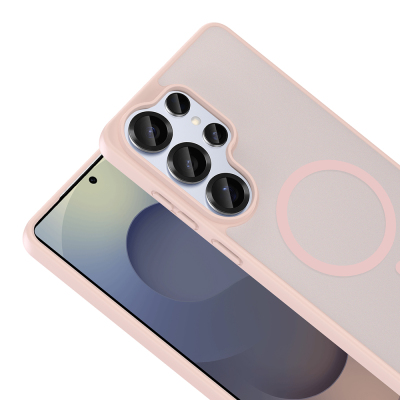 Galaxy S26 Ultra Case M-safe Charging Feature Zore Ballet Flat Cover - 6