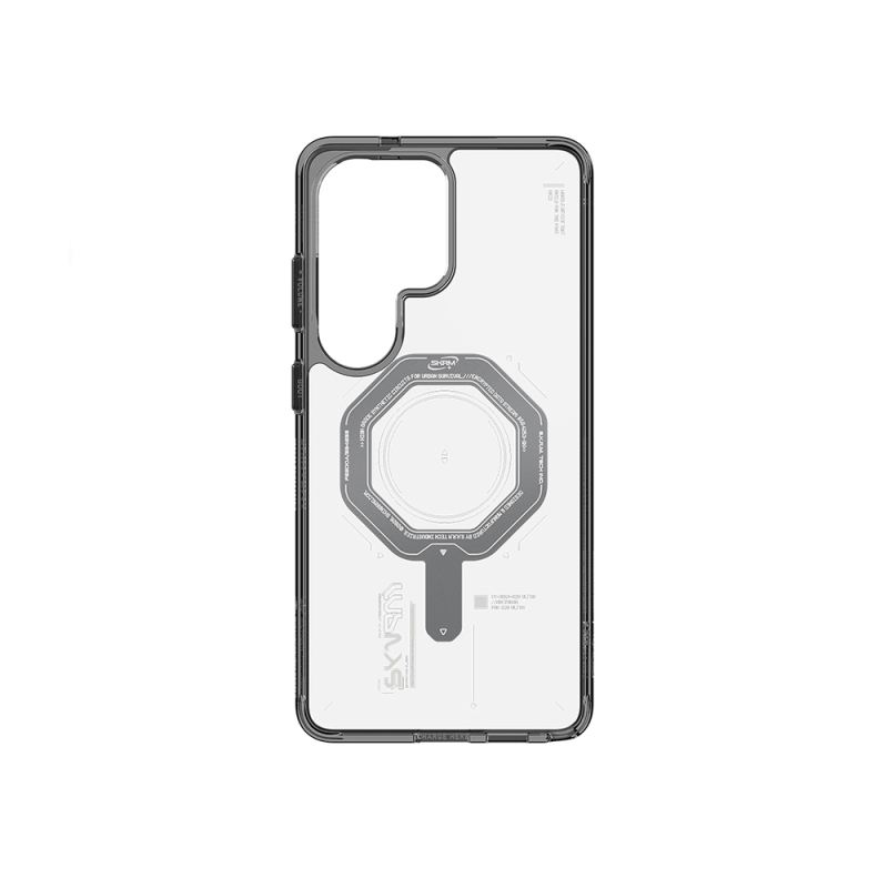 Galaxy S26 Ultra Case Skinarma M-safe Charging Enabled Airbag Design Magma Cover - 5