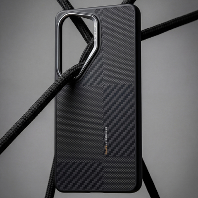 Galaxy S26 Ultra Case with M-safe Charging Feature, 600D Metal Camera Frame Raptic Aramid Dual Series Cover - 12