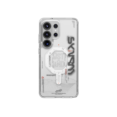 Galaxy S26 Ultra Case with M-safe Charging Feature, Text Pattern, Airbag Design, Skinarma Sonix Cover - 8