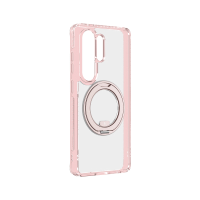 Galaxy S26 Ultra Case with M-safe Charging Feature, Transparent, 360-Degree Stand, Amazingthing Titan MagSpin Series Cover - 12