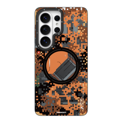 Galaxy S26 Ultra Case with M-Safe Charging Feature, Youngkit Camouflage Sykell Series Cover - 1