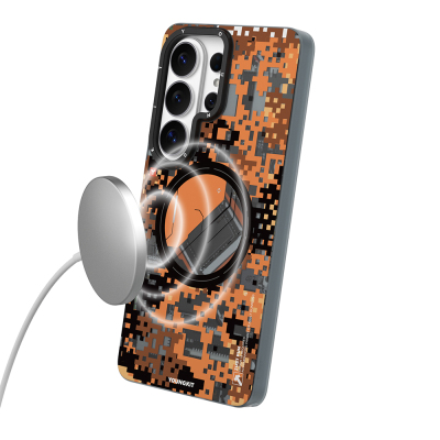 Galaxy S26 Ultra Case with M-Safe Charging Feature, Youngkit Camouflage Sykell Series Cover - 5