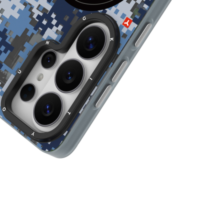 Galaxy S26 Ultra Case with M-Safe Charging Feature, Youngkit Camouflage Sykell Series Cover - 13