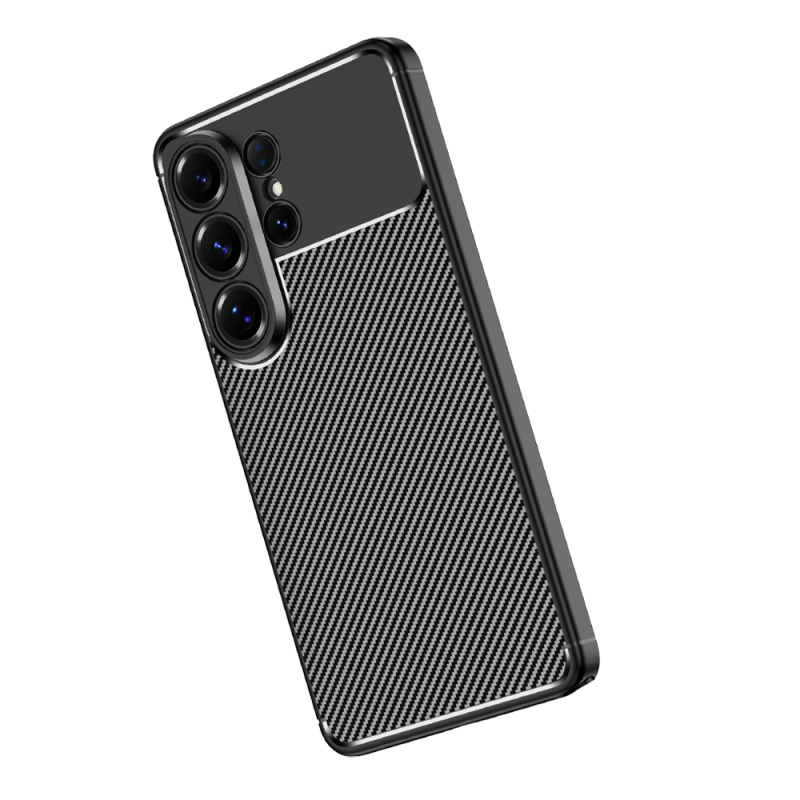 Galaxy S26 Ultra Case Zore Black Silicone Cover - 5