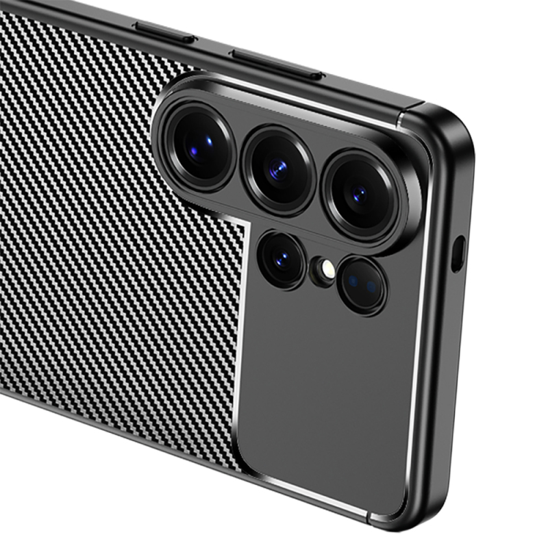 Galaxy S26 Ultra Case Zore Black Silicone Cover - 7