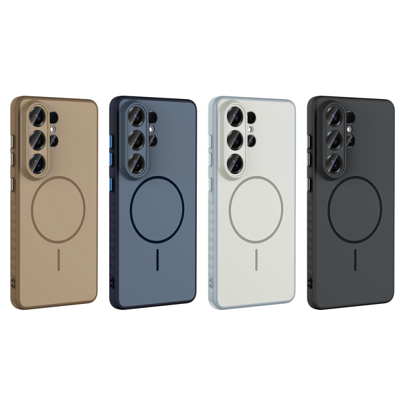 Galaxy S26 Ultra Case Zore Tea Cover with M-safe Charging Feature - 14