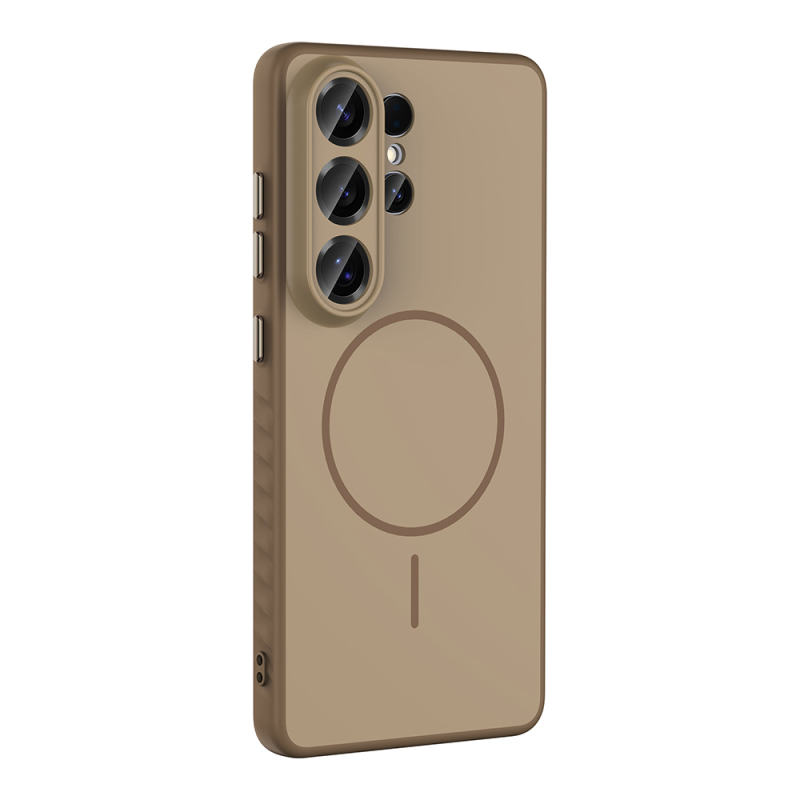 Galaxy S26 Ultra Case Zore Tea Cover with M-safe Charging Feature - 6