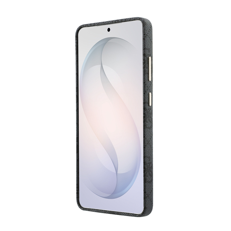 Galaxy S26 Ultra Kılıf Guess Orjinal Lisanslı M-safe Şarj Özellikli Script Yazı Logolu 4G Desenli Kapak - 7