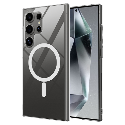 Galaxy S26 Ultra Kılıf Kamera Korumalı M-safe Sert PC Zore Porto Kapak - 1