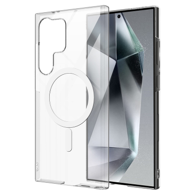 Galaxy S26 Ultra Kılıf Kamera Korumalı M-safe Sert PC Zore Porto Kapak - 4