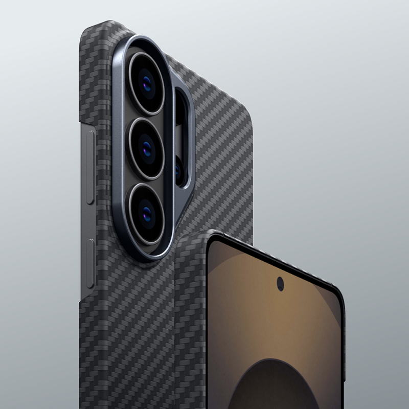 Galaxy S26 Ultra Kılıf M-safe Şarj Özellikli 1500D Aramid Fiber Amazingthing Titan Max Serisi Kapak - 8