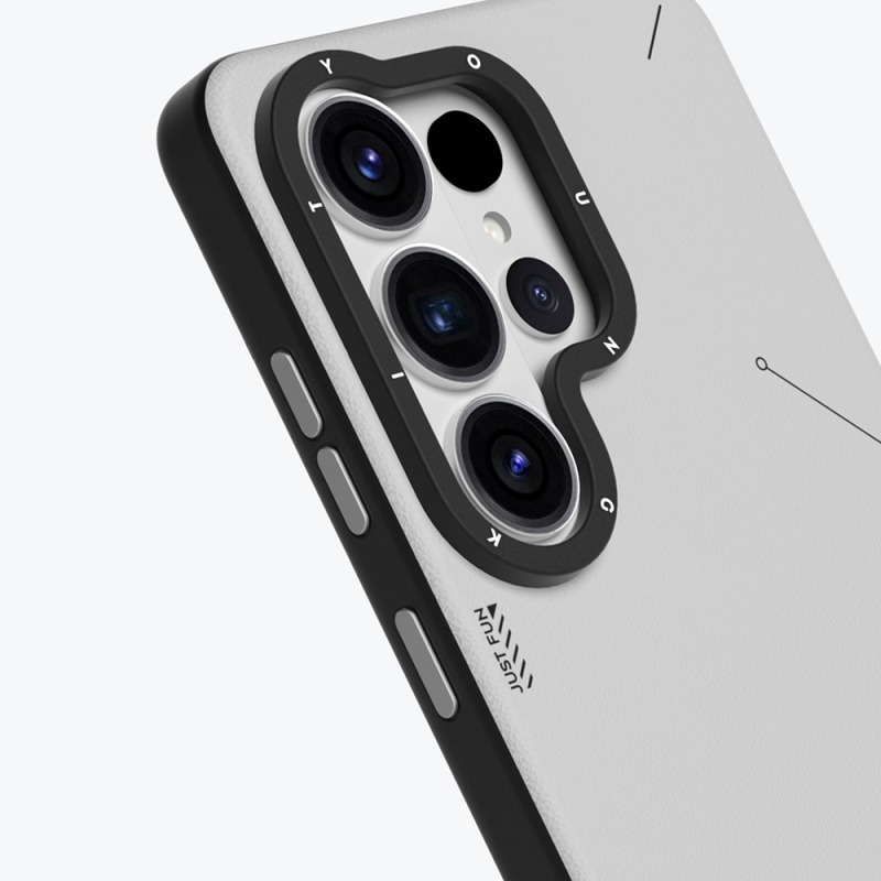 Galaxy S26 Ultra Kılıf M-safe Şarj Özellikli Basit Mat Deri Desenli Youngkit Tech Fashion Serisi Kapak - 13