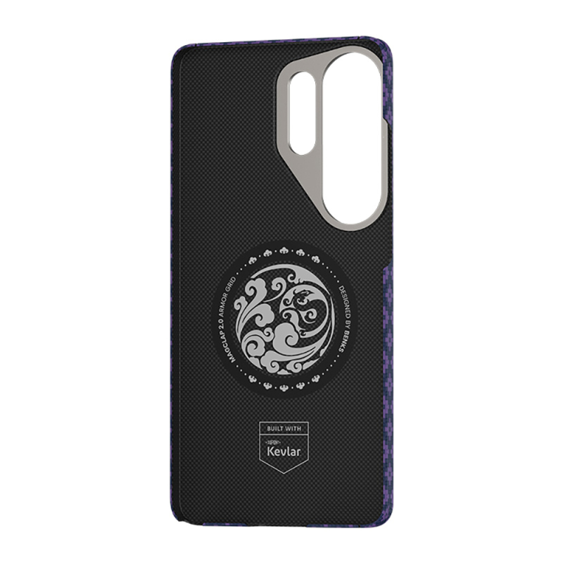 Galaxy S26 Ultra Kılıf M-Safe Şarj Özellikli Benks ArmorAir ArmorGrid Serisi Kevlar Kapak - 11