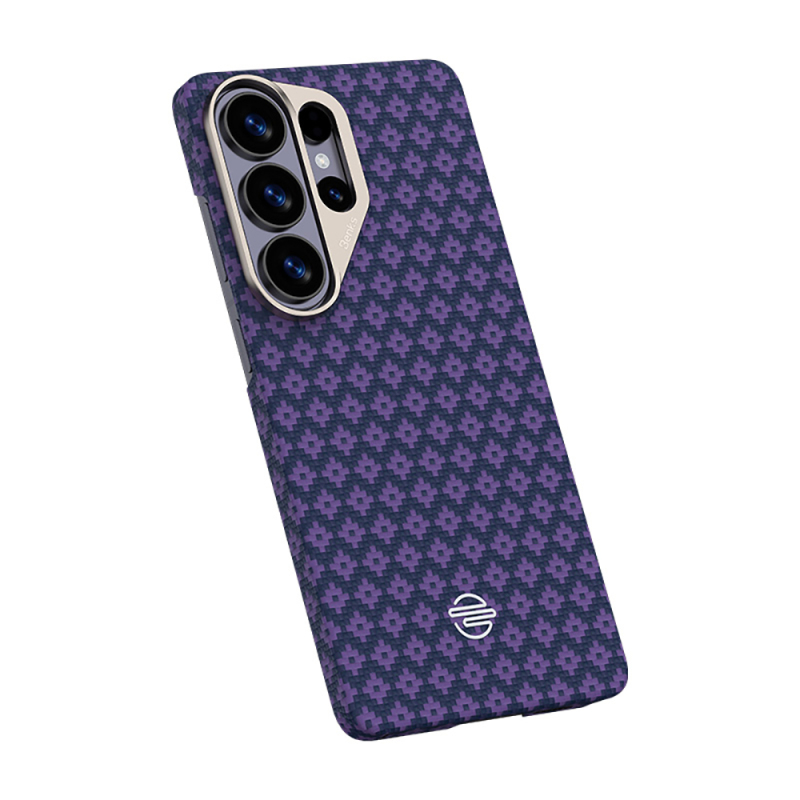 Galaxy S26 Ultra Kılıf M-Safe Şarj Özellikli Benks ArmorAir ArmorGrid Serisi Kevlar Kapak - 10