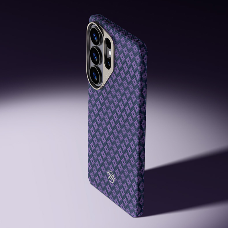 Galaxy S26 Ultra Kılıf M-Safe Şarj Özellikli Benks ArmorAir ArmorGrid Serisi Kevlar Kapak - 31