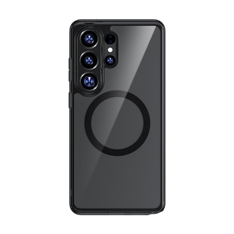 Galaxy S26 Ultra Kılıf M-safe Şarj Özellikli Benks ​​​​​​Crystal Serisi Şeffaf Kapak - 1