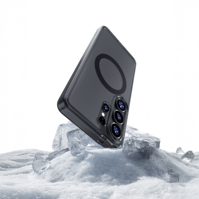 Galaxy S26 Ultra Kılıf M-safe Şarj Özellikli Benks ​​​​​​Crystal Serisi Şeffaf Kapak - 11