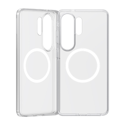 Galaxy S26 Ultra Kılıf M-safe Şarj Özellikli Benks Magnetik Crystal Serisi Şeffaf Kapak - 4