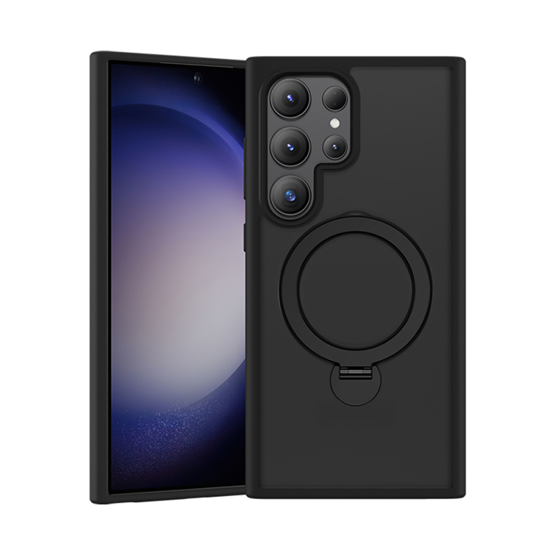 Galaxy S26 Ultra Kılıf M-safe Şarj Özellikli Benks Standlı Mist Protective Kapak - 2