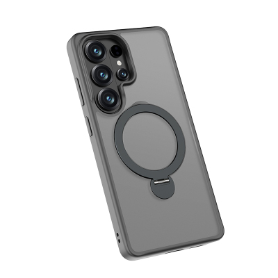 Galaxy S26 Ultra Kılıf M-safe Şarj Özellikli Benks Standlı Mist Protective Kapak - 9