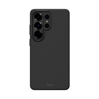 Galaxy S26 Ultra Kılıf M-safe Şarj Özellikli Çizilmeye Dayanıklı Benks VitaPro Serisi PU Deri Kapak - 1