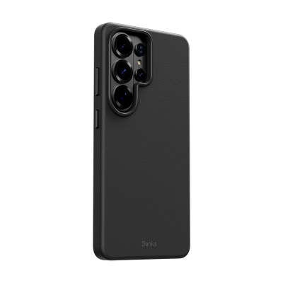 Galaxy S26 Ultra Kılıf M-safe Şarj Özellikli Çizilmeye Dayanıklı Benks VitaPro Serisi PU Deri Kapak - 3