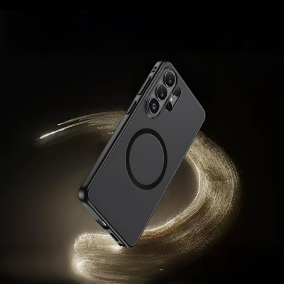 Galaxy S26 Ultra Kılıf M-safe Şarj Özellikli Mat Arka Yüzey Wlons Lola Kapak - 5