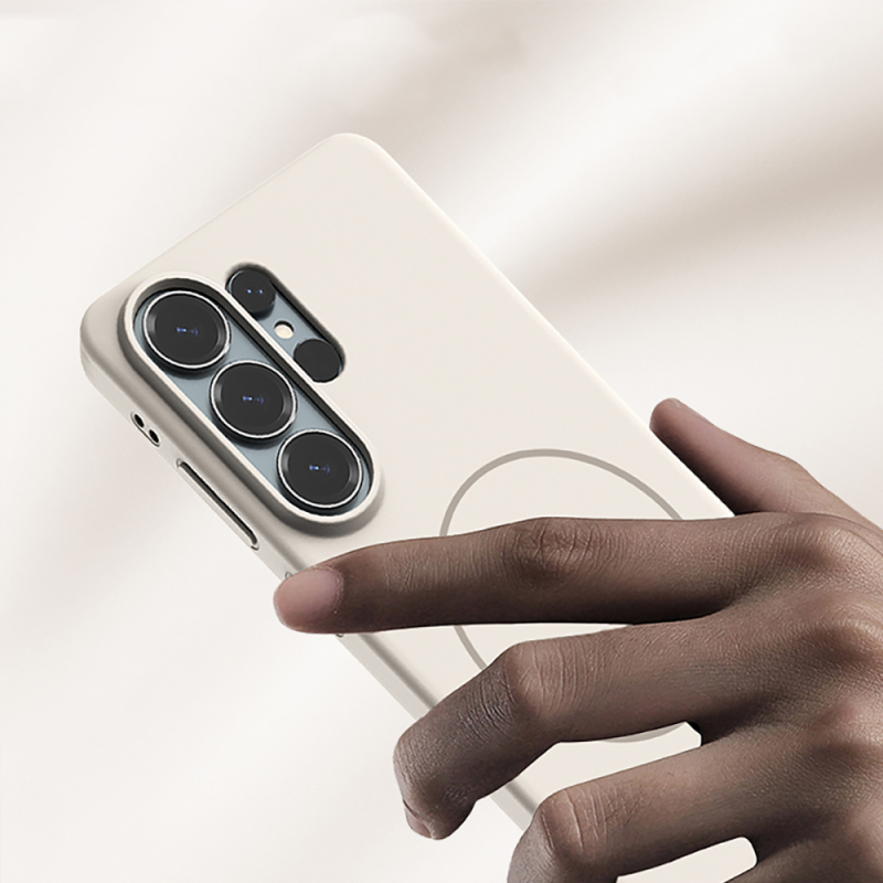 Galaxy S26 Ultra Kılıf M-safe Şarj Özellikli Mat Görünümlü Wlons Vevo Kapak - 8