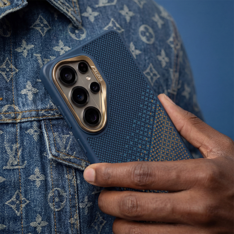 Galaxy S26 Ultra Kılıf M-safe Şarj Özellikli Raptic Aramid Skin Dual Serisi Kapak - 6