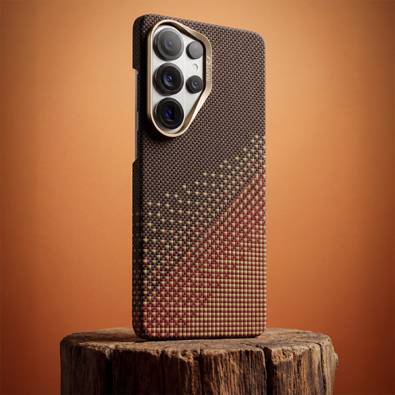 Galaxy S26 Ultra Kılıf M-safe Şarj Özellikli Raptic Aramid Skin Serisi Kapak - 13