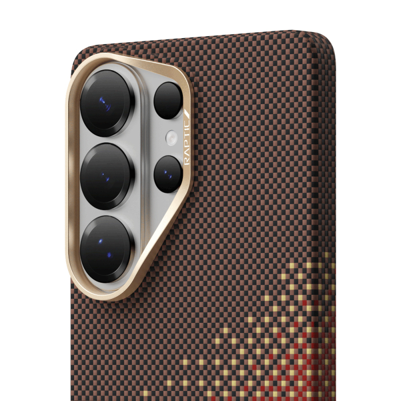 Galaxy S26 Ultra Kılıf M-safe Şarj Özellikli Raptic Aramid Skin Serisi Kapak - 4