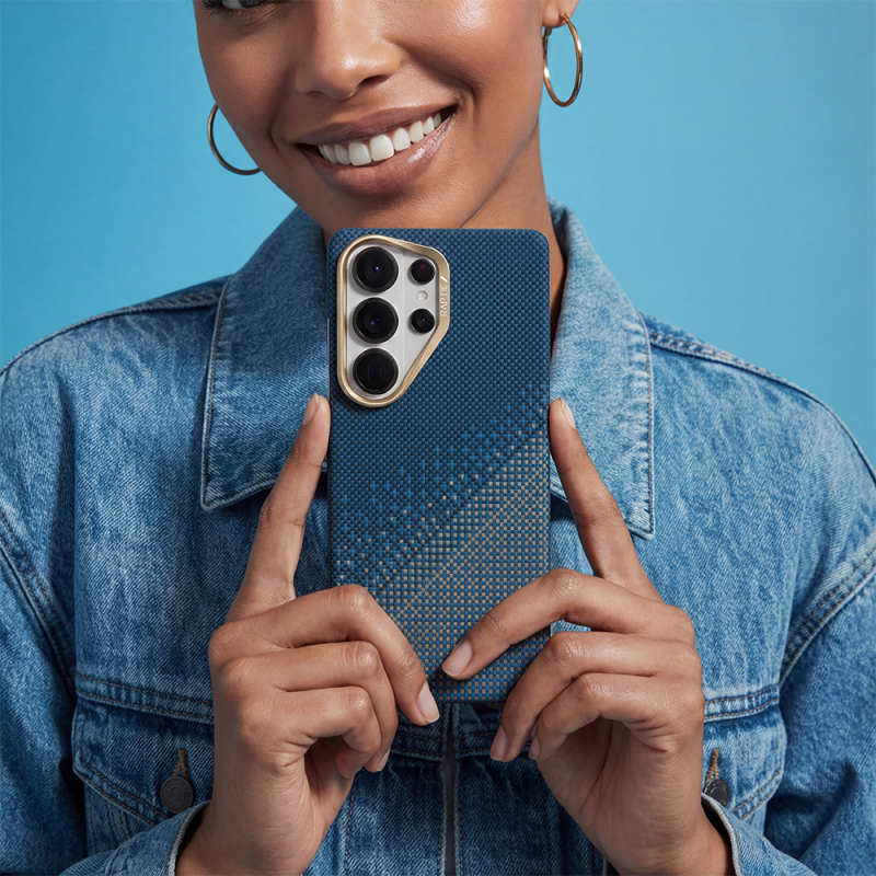 Galaxy S26 Ultra Kılıf M-safe Şarj Özellikli Raptic Aramid Skin Serisi Kapak - 15