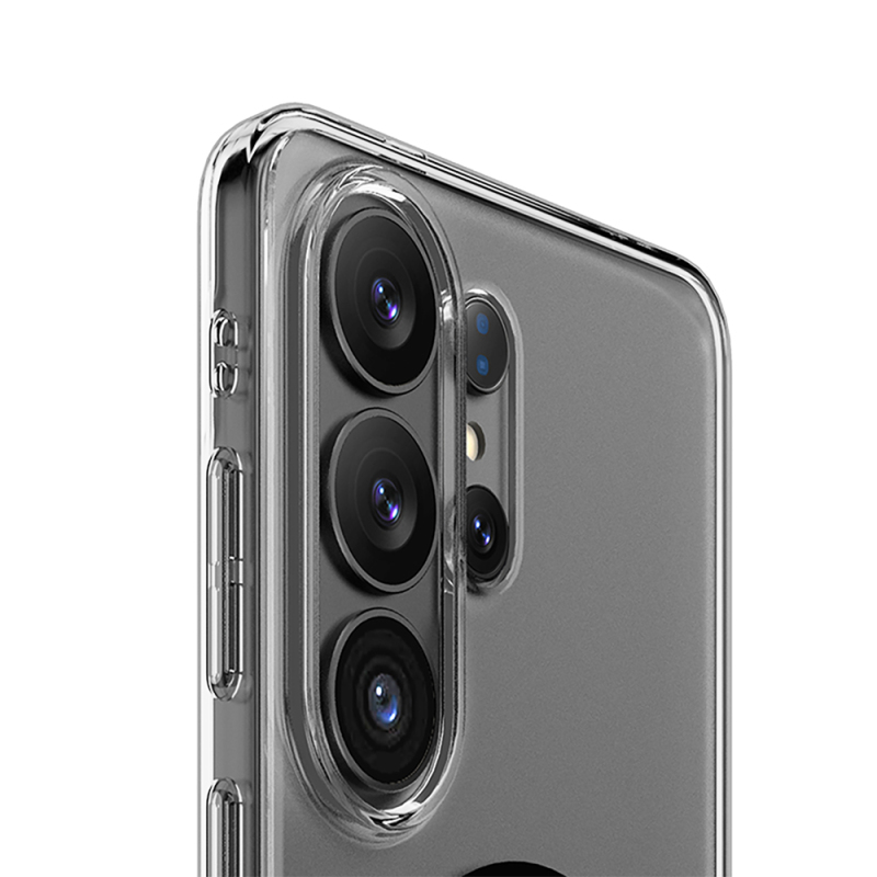 Galaxy S26 Ultra Kılıf M-safe Şarj Özellikli Transparan Sert PC Wlons Pita Kapak - 7