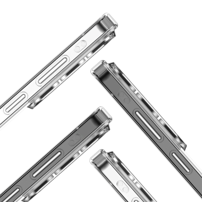 Galaxy S26 Ultra Kılıf M-safe Şarj Özellikli Transparan Sert PC Wlons Pita Kapak - 8